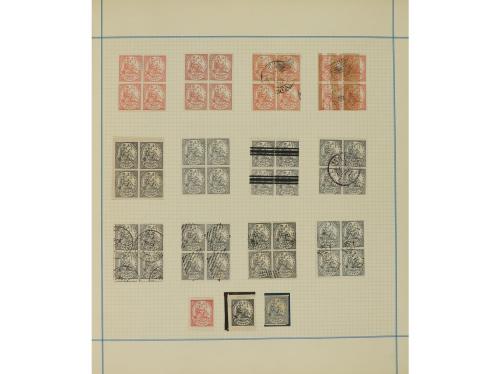 LOTES y COLECCIONES. ESPAÑA. FACSÍMILES. Conjunto montado en