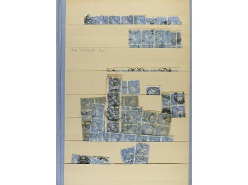 ESPAÑA. EMISIONES 1865 y 1866, entre Edifil 69 a 86, sin los