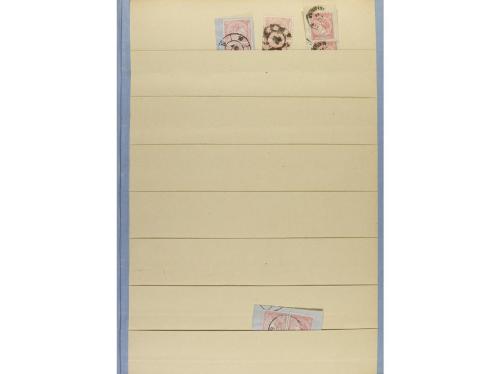 ESPAÑA. EMISIONES 1865 y 1866, entre Edifil 69 a 86, sin los