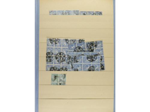 ESPAÑA. EMISIONES 1865 y 1866, entre Edifil 69 a 86, sin los