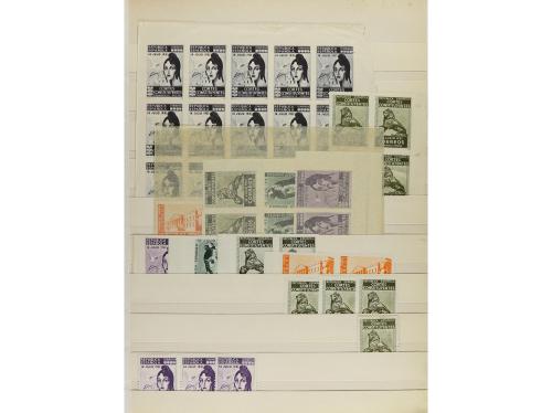 LOTES y COLECCIONES. ESPAÑA VARIOS. Pequeño stock montado en