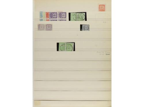 LOTES y COLECCIONES. ESPAÑA VARIOS. Pequeño stock montado en