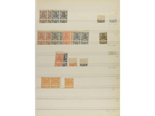 LOTES y COLECCIONES. ESPAÑA VARIOS. Pequeño stock montado en