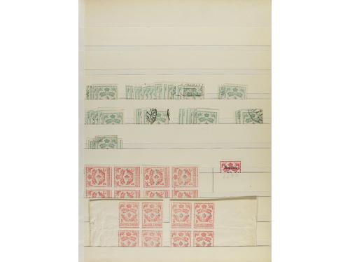 LOTES y COLECCIONES. ESPAÑA VARIOS. Pequeño stock montado en