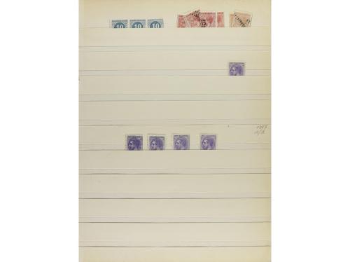 LOTES y COLECCIONES. ESPAÑA VARIOS. Pequeño stock montado en