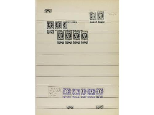 LOTES y COLECCIONES. ESPAÑA VARIOS. Pequeño stock montado en