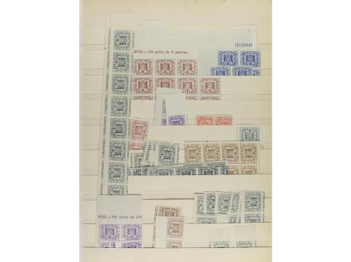 LOTES y COLECCIONES. ESPAÑA VARIOS. Pequeño stock montado en