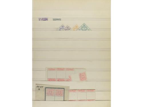 LOTES y COLECCIONES. ESPAÑA VARIOS. Pequeño stock montado en