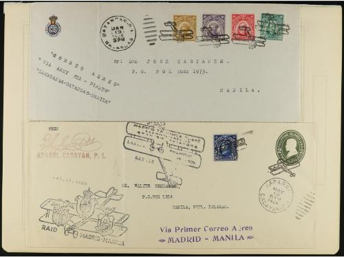 ✉ LOTES y COLECCIONES. 1925-32. FILIPINAS. Conjunto de 25 ca