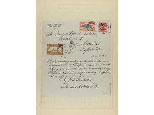 ✉ LOTES y COLECCIONES. 1925-32. FILIPINAS. Conjunto de 25 ca