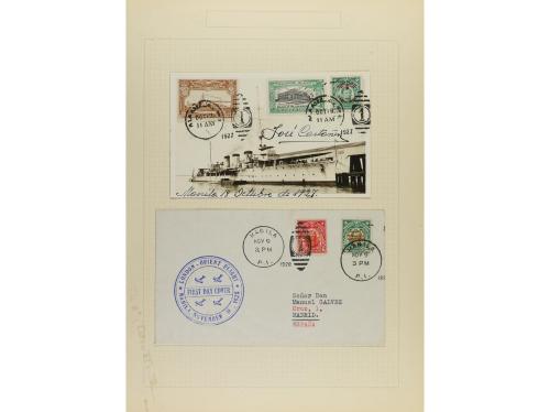 ✉ LOTES y COLECCIONES. 1925-32. FILIPINAS. Conjunto de 25 ca