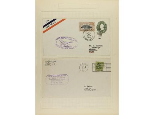 ✉ LOTES y COLECCIONES. 1925-32. FILIPINAS. Conjunto de 25 ca