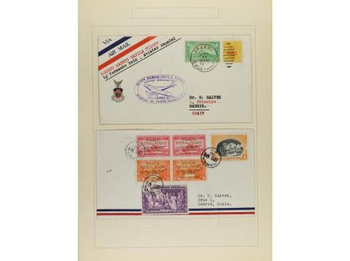 ✉ LOTES y COLECCIONES. 1925-32. FILIPINAS. Conjunto de 25 ca