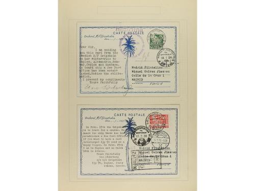 ✉ LOTES y COLECCIONES. 1928-35. SUECIA. Conjunto de 11 carta