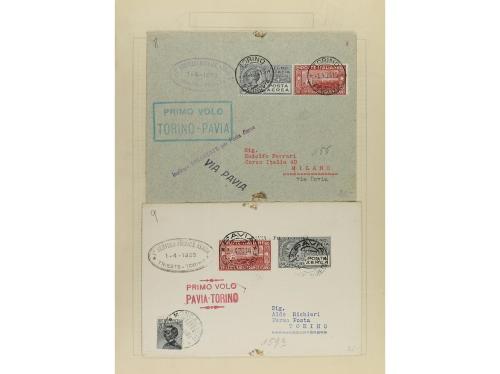 ✉ LOTES y COLECCIONES. 1917-33. ITALIA. Conjunto de15 cartas