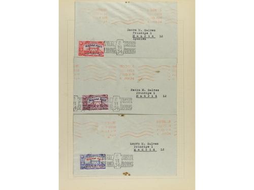 ✉ LOTES y COLECCIONES. 1923-32. AIR MAILS. Conjunto de 30 ca