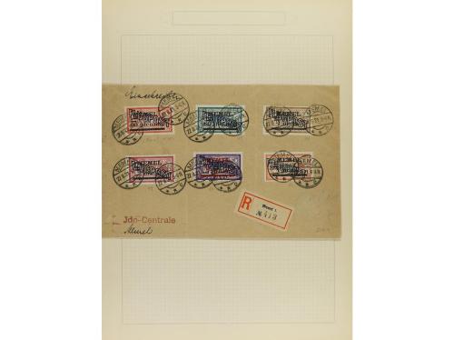 ✉ LOTES y COLECCIONES. 1923-32. AIR MAILS. Conjunto de 30 ca