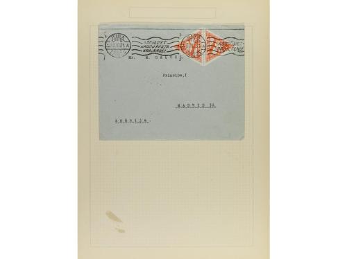 ✉ LOTES y COLECCIONES. 1923-32. AIR MAILS. Conjunto de 30 ca