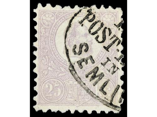 ° HUNGRIA. Yv. 1A/6. 1871. SERIE COMPLETA. Muy bonita. Cert.