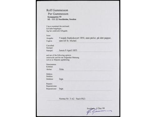 ° FINLANDIA. 1860-80. Tres páginas de álbum con sellos usado