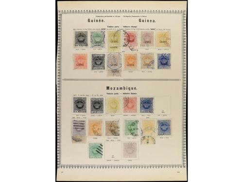 */° COLONIAS PORTUGUESAS. 1871-85. MACAO, INDIA, TIMOR, ANGO