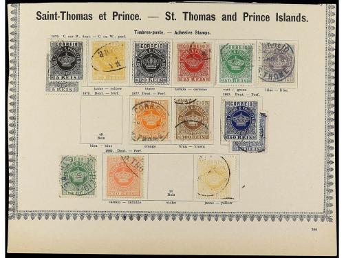 */° COLONIAS PORTUGUESAS. 1871-85. MACAO, INDIA, TIMOR, ANGO