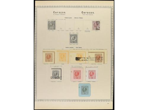 */° LOTES y COLECCIONES. 1850-85. VARIOS. Conjunto de 10 pág