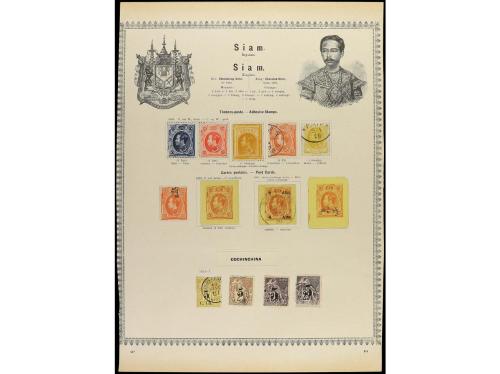 */° LOTES y COLECCIONES. 1850-85. VARIOS. Conjunto de 10 pág