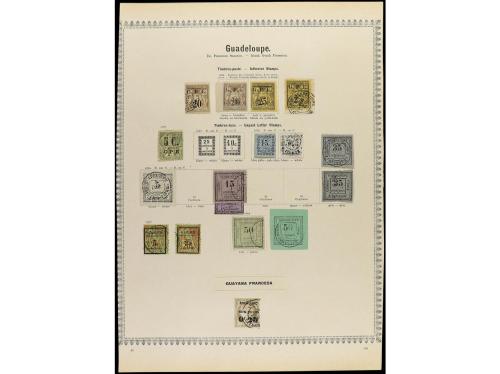 */° LOTES y COLECCIONES. 1850-85. VARIOS. Conjunto de 10 pág