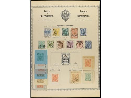 */° LOTES y COLECCIONES. 1850-85. VARIOS. Conjunto de 10 pág