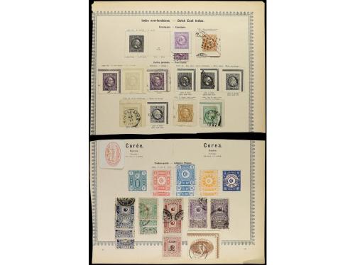 */° LOTES y COLECCIONES. 1850-85. VARIOS. Conjunto de 10 pág