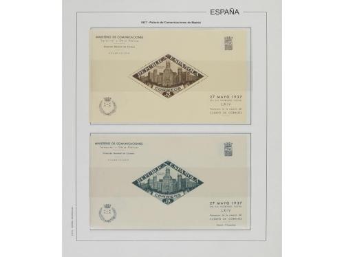 LOTES y COLECCIONES. ESPAÑA. BENEFICIENCIA. Colección muy co