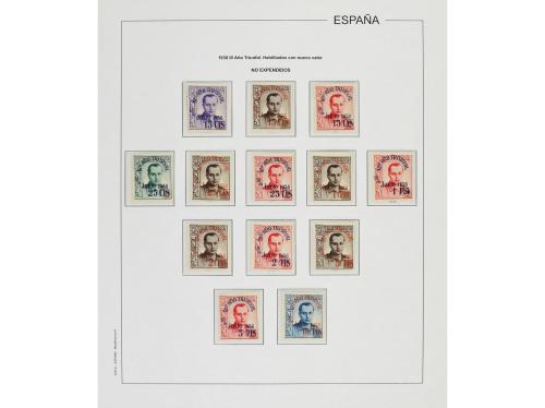 LOTES y COLECCIONES. ESPAÑA. BENEFICIENCIA. Colección muy co