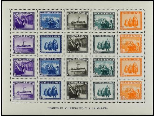 ** ESPAÑA. Ed. 849, 850. HB. Dentada y SIN DENTAR. Cat. 395&euro;