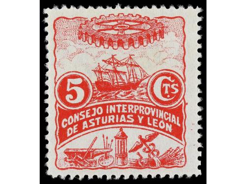 **/* ESPAÑA: ASTURIAS Y LEON. Ed. 1/7. SERIE COMPLETA. 7 val