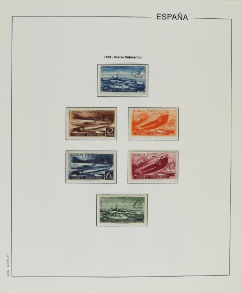 LOTES y COLECCIONES. ESPAÑA. Colección en álbum Edifil de 18