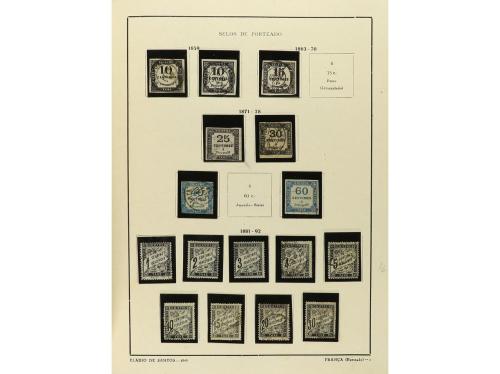 LOTES y COLECCIONES. FRANCIA. Colección en antiguo álbum por