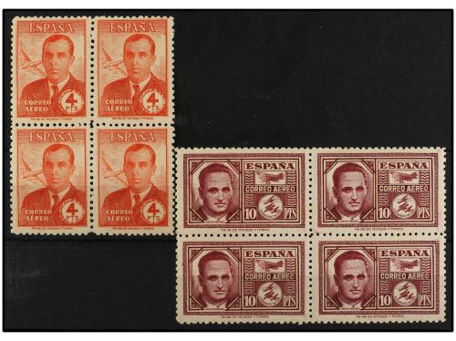 ** ESPAÑA. Ed. 991/2 (4). SERIE COMPLETA. 2 valores en bloqu