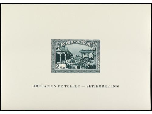 ** ESPAÑA. Ed. 838/39. HB SIN DENTAR. LUJO. Cat. 1.250&euro;. 