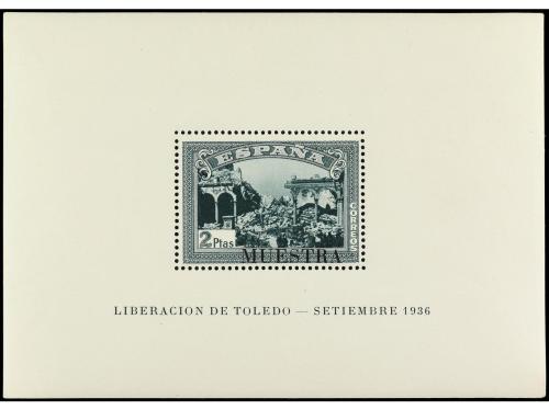 ** ESPAÑA. Ed. 836/7M. HB con habilitación MUESTRA. Cat. 94&euro;