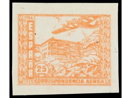 (*) ESPAÑA. Ed. 988ef y efs. 20 cts. rosa. SIN CRUZ DE LOREN