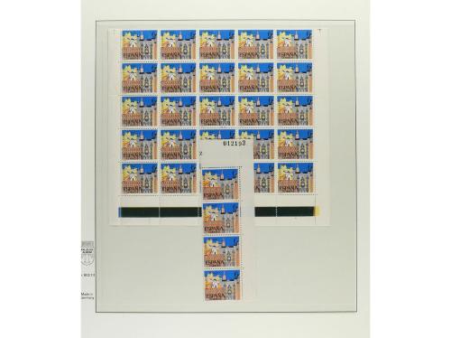 ESPAÑA. Ed. 1576/1612. EMISIONES DE 1964. Cinco páginas de á