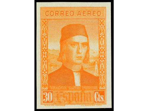 (*) ESPAÑA. Ed. 553, 556 y 558ccs. 30 cts., 1 y 10 pts. COLO