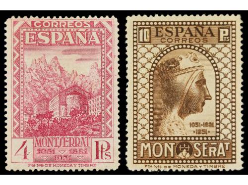 * ESPAÑA. Ed. 636/49d. SERIE COMPLETA. 14 valores. Dentado 1