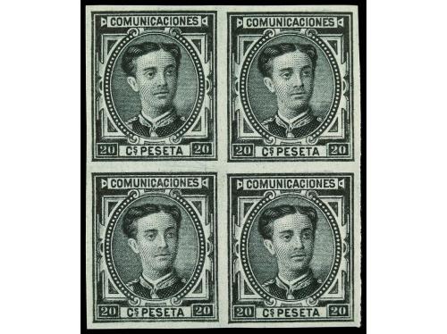 ** ESPAÑA. Ed. 174/82As. SERIE COMPLETA SIN DENTAR en bloque