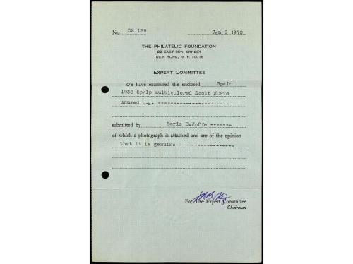 ** ESPAÑA. Ed. 766s. HB. Aéreo + 5 pts. SIN DENTAR. RARÍSIMA