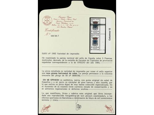 ** ESPAÑA. Ed. 1562. ESCUDO DE OVIEDO. 5 pts. multicolor. Pa