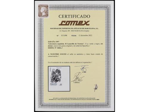 ** ESPAÑA. Ed. 3483s. LITERATURA ESPAÑOLA. EL LAZARILLO DE T