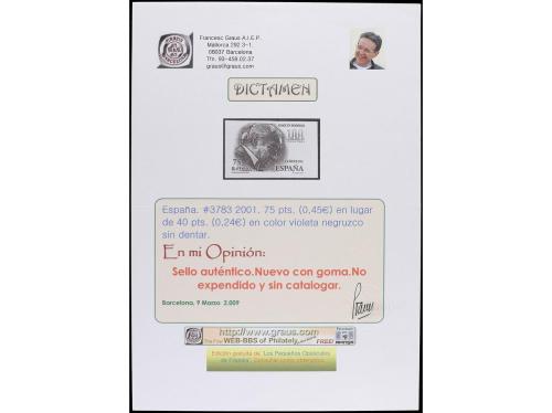 ** ESPAÑA. Ed. NE 63. MAESTRO JOAQUÍN RODRIGO. NO EXPENDIDO.