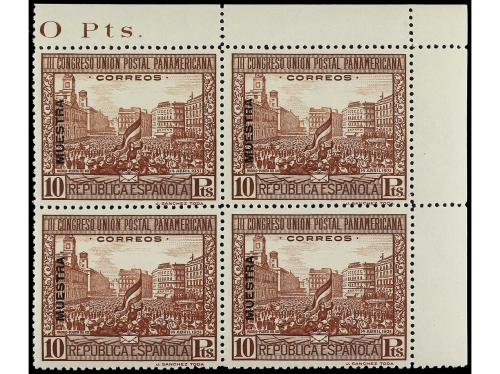 ** ESPAÑA. Ed. 604/13M. SERIE COMPLETA. 10 valores. Habilita